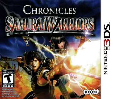 Samurai Warriors Chronicles (Usa) box cover front